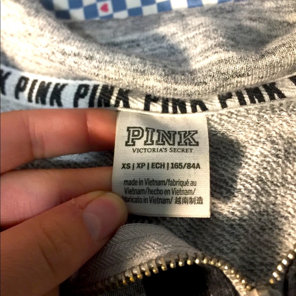PINK quarter zip